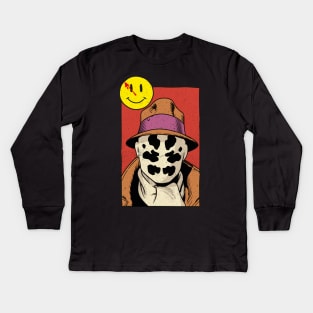 watchmen - rorschach Kids Long Sleeve T-Shirt